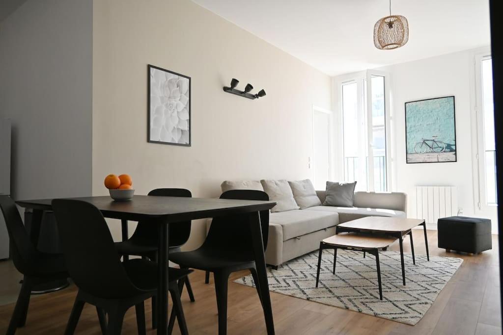 Magnifique Appartement T4, Plage Des Catalans Марсель Экстерьер фото