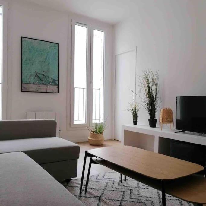 Magnifique Appartement T4, Plage Des Catalans Марсель Экстерьер фото