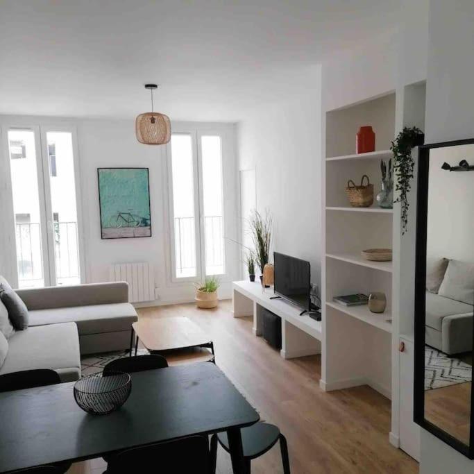 Magnifique Appartement T4, Plage Des Catalans Марсель Экстерьер фото