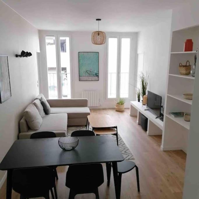 Magnifique Appartement T4, Plage Des Catalans Марсель Экстерьер фото